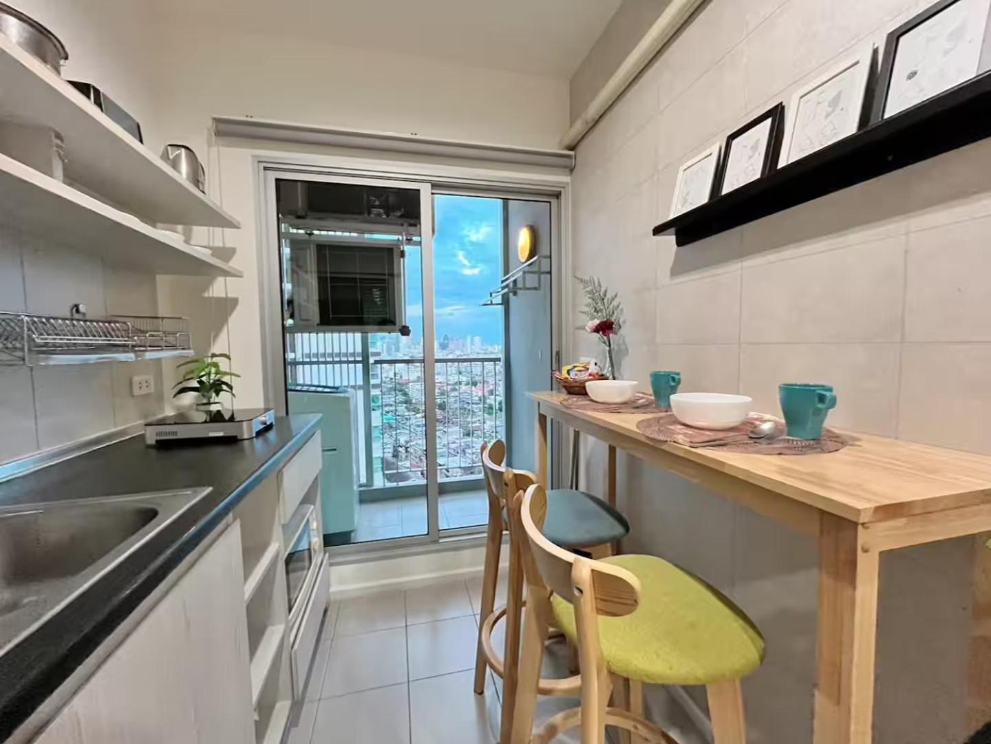 Apartamento 1br Walk 1min To Bts 3min Mall Tapra Wifi 500mb *